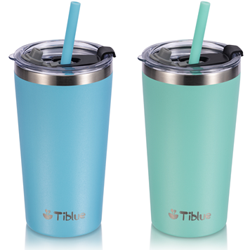 Recalled Tiblue stainless steel 12 oz cups