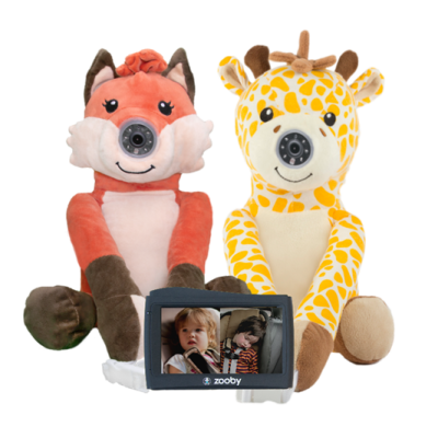 Monitores de video Zooby para bebés retirados del mercado (zorro y jirafa)