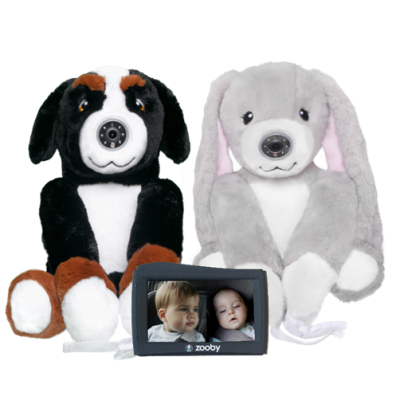 Monitores de video para bebé Zooby retirados del mercado (perro y conejo)