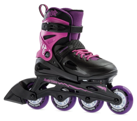 Recalled Rollerblade Fury G Inline Skate in Black/Pink