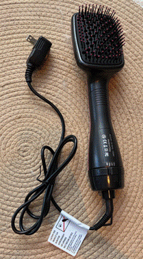 Recalled DHASUWT Hair Dryer and Blow Dryer Brush – Front View 