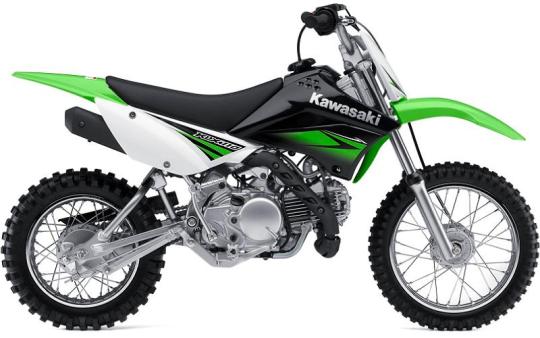 Recalled Kawasaki 2010 KLX110 Off-Road Motorcycle