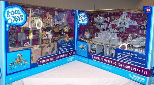 Recalled Command Center Action Figure Play Set and Aircraft Carrier Action Figure Play Set	