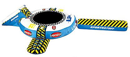 Recalled Inflator Air Pumps were sold separately and included with the "Launch Pod" Water Trampoline