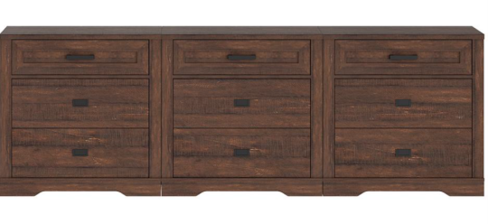 Recalled Laziza Dresser – dark brown