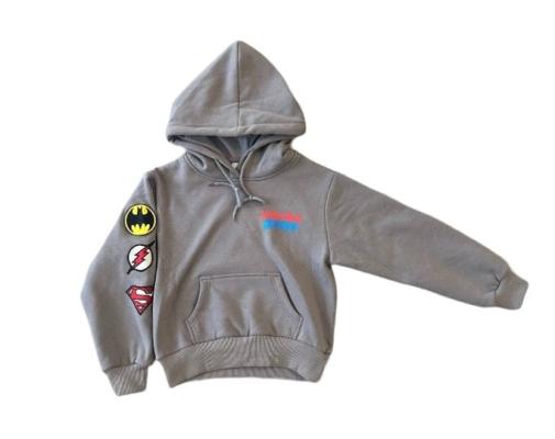 Recalled Lola + The Boys Justice League Hero Gray Hoodie