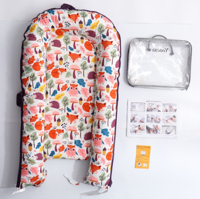 Recalled Yoocaa Baby Lounger in forest print