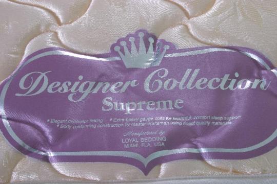 Recalled Mattress Set Label