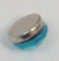 Magnetic backings that attach to the recalled Maitys charms to glass drinkware