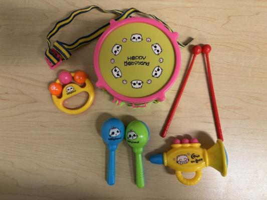 Malinaggg Happy Baby Musical Instrument Toy Set