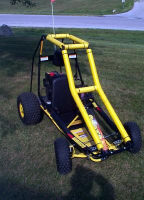 Recalled go-kart