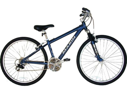 Recalled Marin-brand mountain bike with aluminum frame