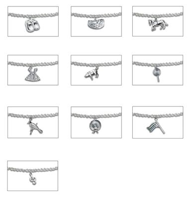Recalled Metal Charms (enclosed with certain DVDs)