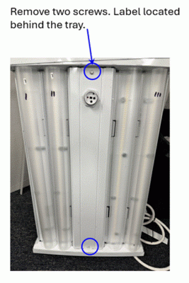 Recalled Metalux Optimized High Bay (OHB) LED Light Fixtures    (Catalog Number and Date Code Location)
