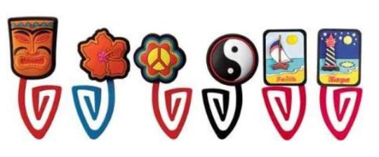 Recalled Mini Cool Clip™ Bookmarks