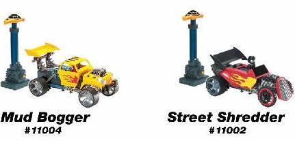 Recalled "Mud Bogger" and "Street Shredder" Pump Up Racers