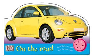 Recalled "On the Road" Children's Board Book with sound maker