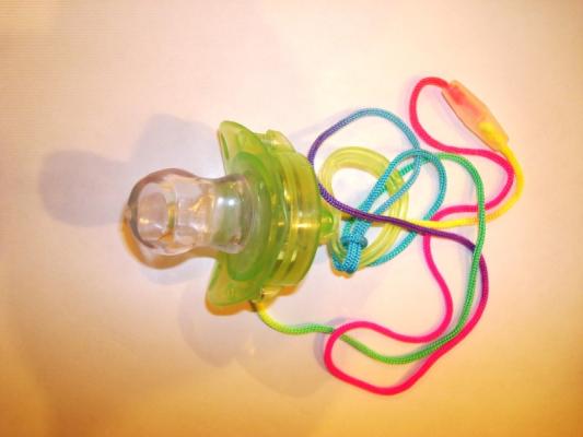 Picture of recalled Flashing Pacifiers