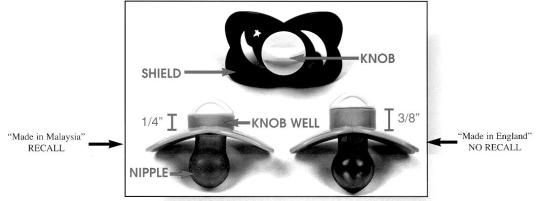 Binky Newborn Orthodontic Pacifier