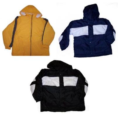 Recalled Children's parka jackets, with drawstrings
