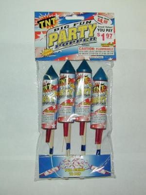 CPSC, TNT Fireworks Announce Recall of Party Poppers Sold at Wal