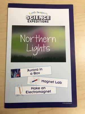 Instruction packet included in the Science Expeditions Northern Lights kits