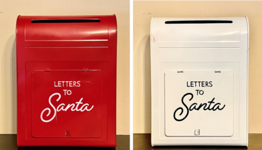 Recalled Bullseye’s Playground Letters to Santa Metal Mailbox -front