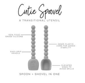 A Recalled “Cutie Spoovel” utensils 