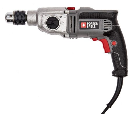 Recalled Porter-Cable PC70THD Hammer Drill without the affected side handles.