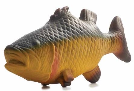 Recalled rubber critter fish toy