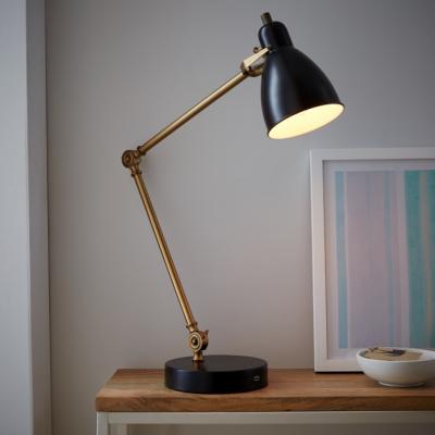 Recalled West Elm Industrial Task Lamp with USB Port