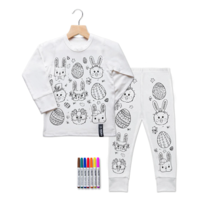 Recalled Selfie Craft Co. pajama set in Easter (The Tot Exclusive) 