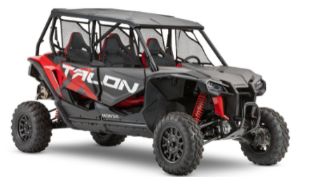 Recalled Honda Talon 1000 four-seater recreational off-highway vehicle
