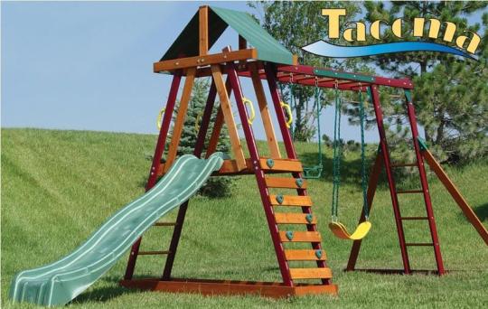 Recalled Tacoma Wooden Swing Set