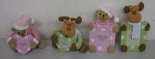 Recalled Plush Baby Rattles and Photo Frame Ornaments