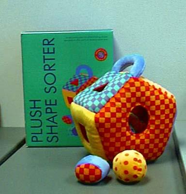 Recalled Plush Sorter toy