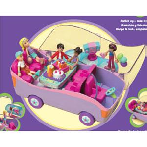 Recalled Polly Pocket!™ Polly Place™ Party On The Go!™ Playset