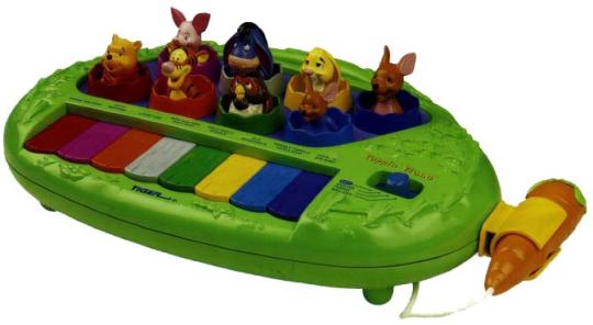 Recalled Pooh Poppin' Piano toy