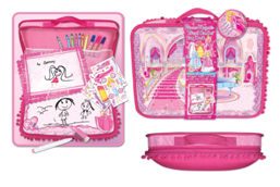 Recalled Princess Magnetic Travel Art Set Lap Desk