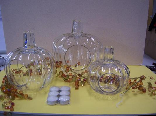 Recalled Pumpkin-Shaped Candle Holders