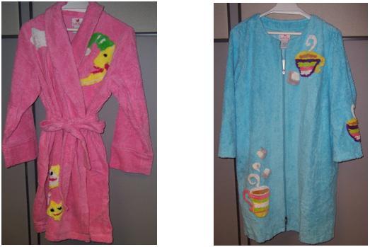 Recalled "Quacker Factory" Chenille Robes