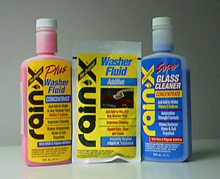 Recalled Rain-X Glass Cleaner and Washer Fluid