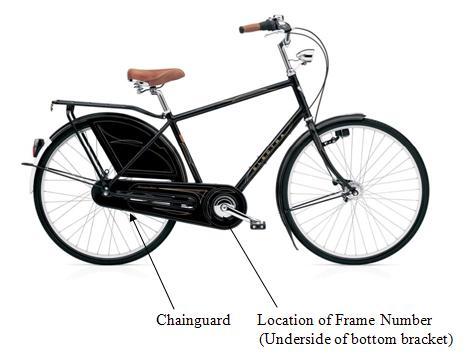 Picture of Recalled Amsterdam Bicycle