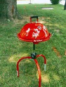 Recalled Red Devil gas grill