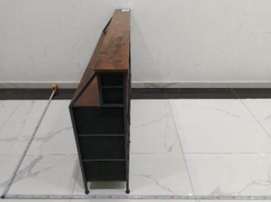 Recalled Romorgniz 13-Drawer Dresser in rustic brown (side)