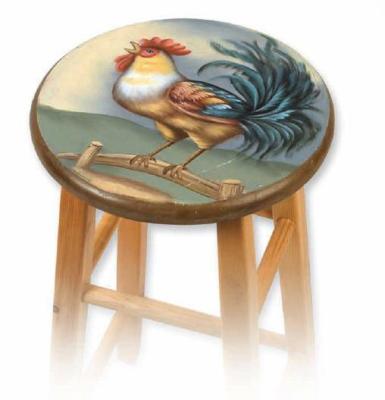 Recalled Rooster Kitchen Stool