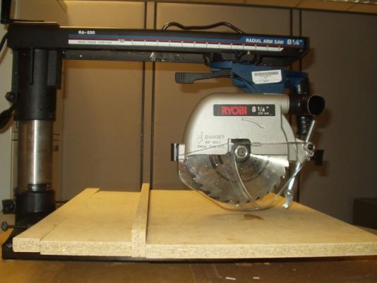 Recalled Ryobi Radial Arm Saw
