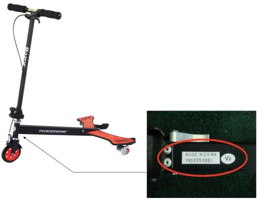 Picture of Razor PowerWing Three-Wheeled Scooters