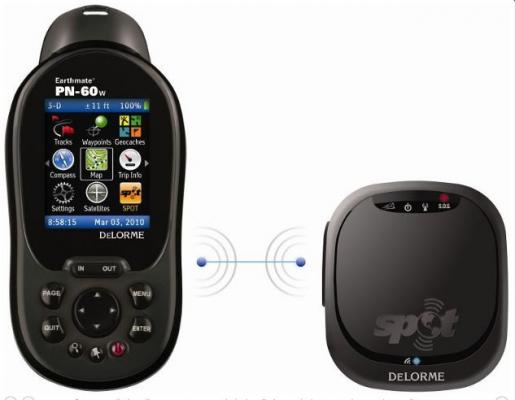 Recalled satellite communicator with the bundled GPS which is NOT subject to this recall