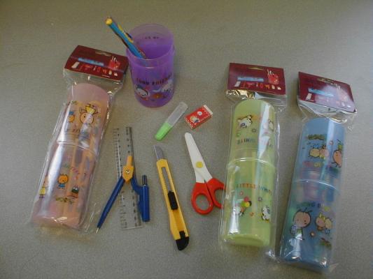 Image of recalled school supply set
